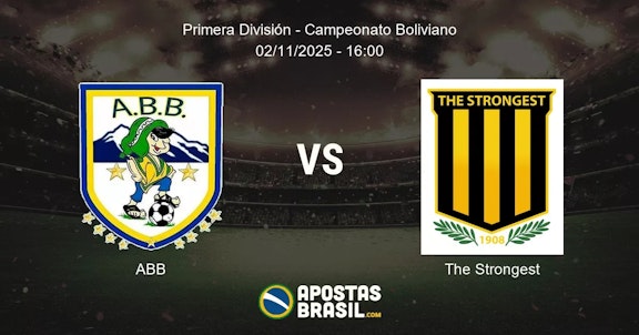 ABB The Strongest Primera Divisin Campeonato Boliviano 02112025 1600