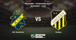 AIK Stockholm Hacken Allsvenskan Campeonato Sueco 26102025 1230