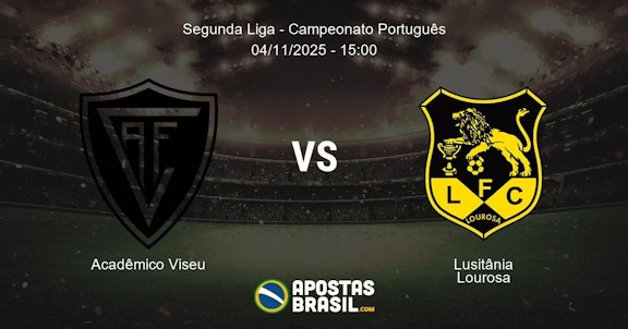 Acadmico Viseu Lusitnia Lourosa Segunda Liga Campeonato Portugus 04112025 1500