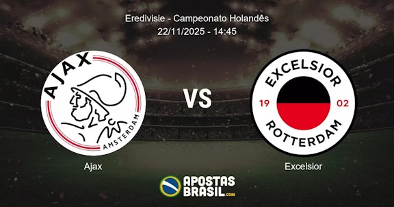 Ajax Excelsior Eredivisie Campeonato Holands 22112025 1445