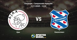 Ajax Heerenveen Eredivisie Campeonato Holands 01112025 1230