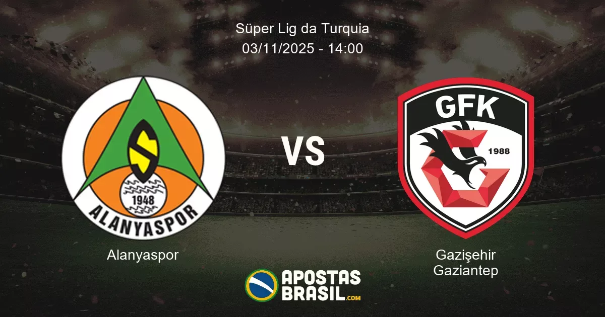 Alanyaspor Gaziehir Gaziantep Sper Lig da Turquia 03112025 1400
