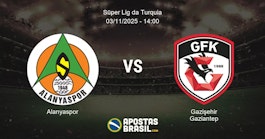 Alanyaspor Gaziehir Gaziantep Sper Lig da Turquia 03112025 1400