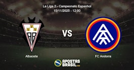 Albacete FC Andorra La Liga 2 Campeonato Espanhol 15112025 1200