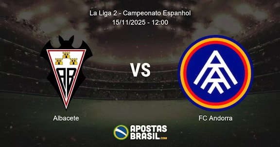 Albacete FC Andorra La Liga 2 Campeonato Espanhol 15112025 1200