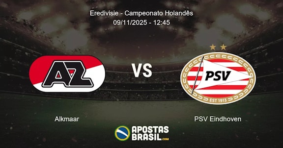 Alkmaar PSV Eindhoven Eredivisie Campeonato Holands 09112025 1245