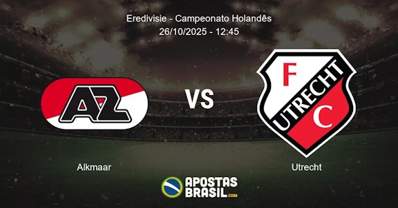 Alkmaar Utrecht Eredivisie Campeonato Holands 26102025 1245