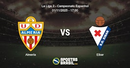 Almera Eibar La Liga 2 Campeonato Espanhol 01112025 1700