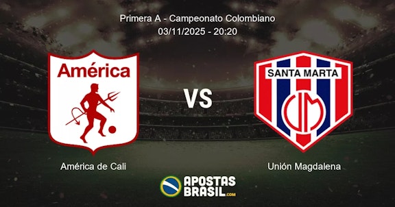 Amrica de Cali Unin Magdalena Primera A Campeonato Colombiano 03112025 2020