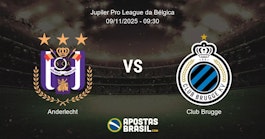 Anderlecht Club Brugge Jupiler Pro League da Blgica 09112025 0930