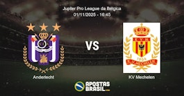 Anderlecht KV Mechelen Jupiler Pro League da Blgica 01112025 1645