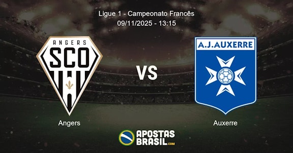 Angers Auxerre Ligue 1 Campeonato Francs 09112025 1315