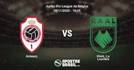 Antwerp RAAL La Louvire Jupiler Pro League da Blgica 08112025 1645
