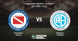 Argentinos Juniors Belgrano Crdoba Campeonato Argentino 1 Diviso 10112025 2115