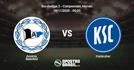 Arminia Bielefeld Karlsruher Bundesliga 2 Campeonato Alemo 08112025 0900