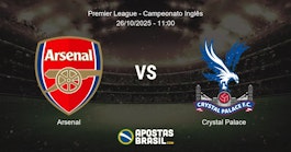Arsenal Crystal Palace Premier League Campeonato Ingls 26102025 1100