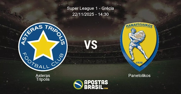 Asteras Tripolis Panetolikos Super League 1 Grcia 22112025 1430