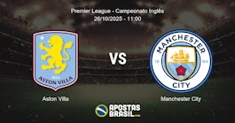 Aston Villa Manchester City Premier League Campeonato Ingls 26102025 1100