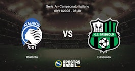 Atalanta Sassuolo Serie A Campeonato Italiano 09112025 0830