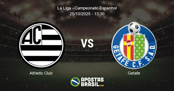Athletic Club Getafe La Liga Campeonato Espanhol 25102025 1330