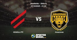 Athltico PR Amazonas Brasileiro Srie B 27102025 2130