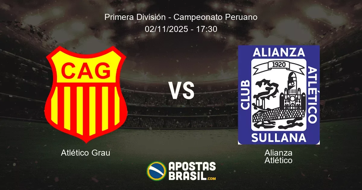 Atltico Grau Alianza Atltico Primera Divisin Campeonato Peruano 02112025 1730
