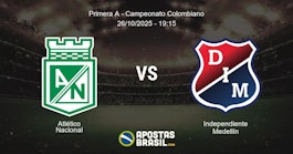 Atltico Nacional Independiente Medelln Primera A Campeonato Colombiano 26102025 1915