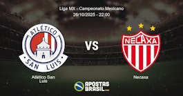 Atltico San Luis Necaxa Liga MX Campeonato Mexicano 26102025 2200