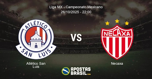 Atltico San Luis Necaxa Liga MX Campeonato Mexicano 26102025 2200