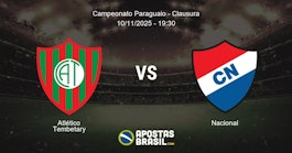 Atltico Tembetary Nacional Campeonato Paraguaio Clausura 10112025 1930