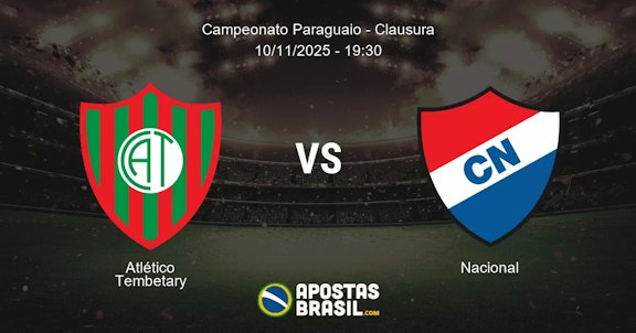 Atltico Tembetary Nacional Campeonato Paraguaio Clausura 10112025 1930