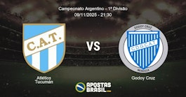 Atltico Tucumn Godoy Cruz Campeonato Argentino 1 Diviso 09112025 2130