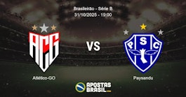 Atltico GO Paysandu Brasileiro Srie B 31102025 1900