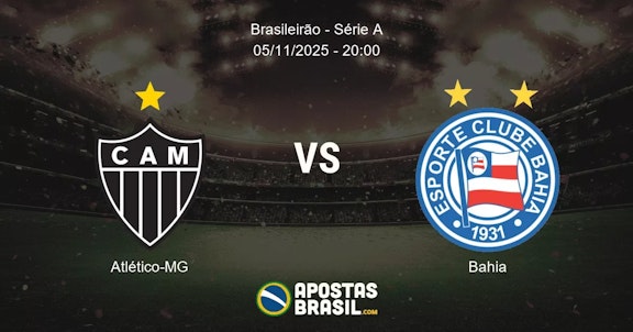 Atltico MG Bahia Brasileiro Srie A 05112025 2000