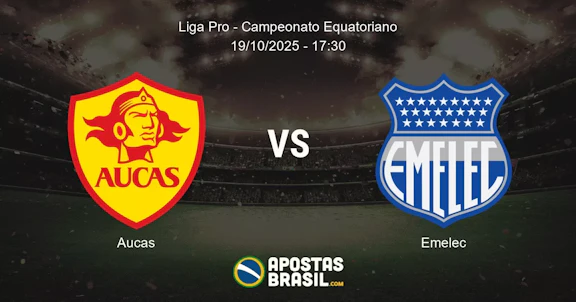 Aucas Emelec Liga Pro Campeonato Equatoriano 19102025 1730