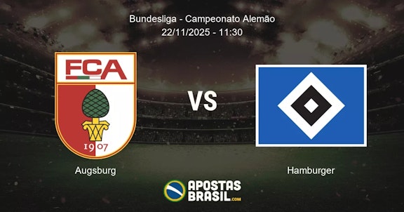 Augsburg Hamburger Bundesliga Campeonato Alemo 22112025 1130