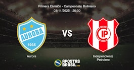 Aurora Independiente Petrolero Primera Divisin Campeonato Boliviano 03112025 2030