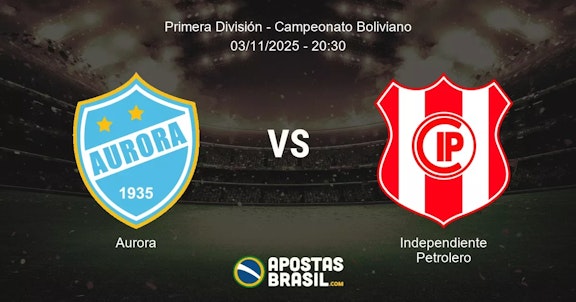 Aurora Independiente Petrolero Primera Divisin Campeonato Boliviano 03112025 2030