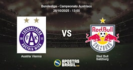 Austria Vienna Red Bull Salzburg Bundesliga Campeonato Austraco 26102025 1300