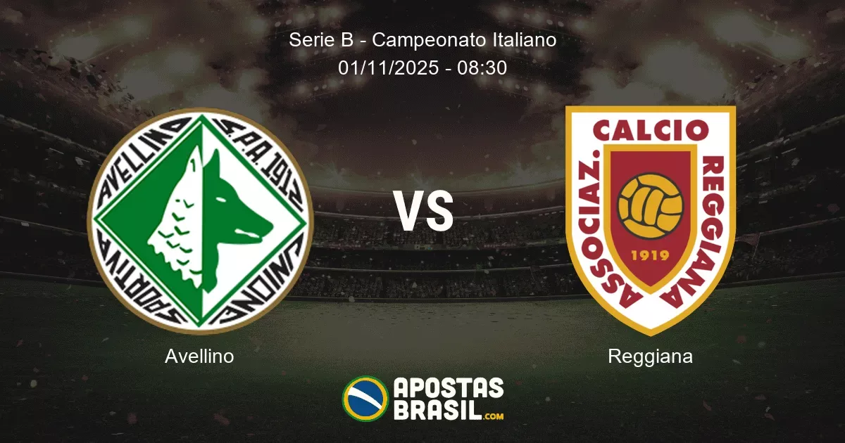 Avellino Reggiana Serie B Campeonato Italiano 01112025 0830