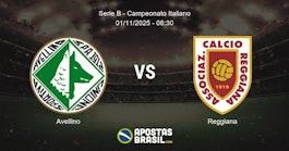 Avellino Reggiana Serie B Campeonato Italiano 01112025 0830
