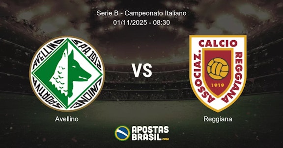 Avellino Reggiana Serie B Campeonato Italiano 01112025 0830