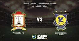 Ayacucho FC Comerciantes Unidos Primera Divisin Campeonato Peruano 08112025 1500