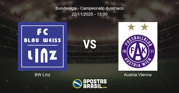 BW Linz Austria Vienna Bundesliga Campeonato Austraco 22112025 1300