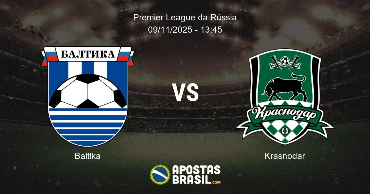 Baltika Krasnodar Premier League da Rssia 09112025 1345