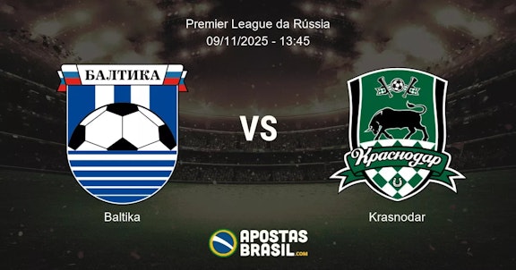 Baltika Krasnodar Premier League da Rssia 09112025 1345