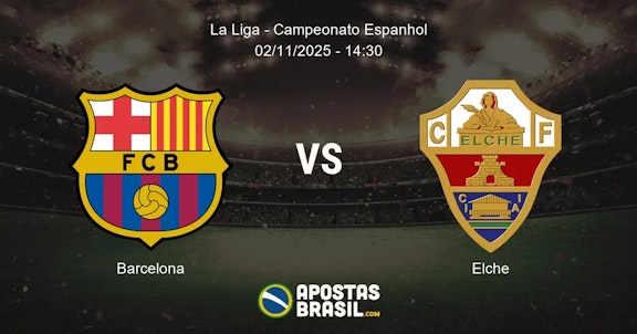 Barcelona Elche La Liga Campeonato Espanhol 02112025 1430