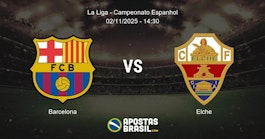 Barcelona Elche La Liga Campeonato Espanhol 02112025 1430