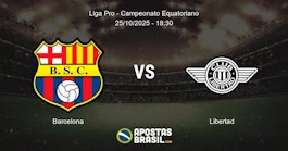 Barcelona Libertad Liga Pro Campeonato Equatoriano 25102025 1830