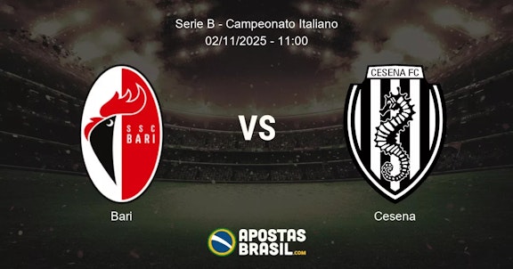 Bari Cesena Serie B Campeonato Italiano 02112025 1100